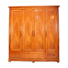 Mua Tủ Áo 4 Cánh Gỗ Hương Đá Cao Cấp