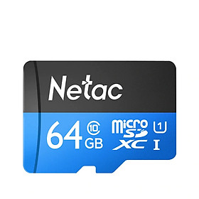 Mua Thẻ nhớ MicroSDXC Netac C10 UHS-I U1 64GB 80MB/s (Hàng chính hãng)