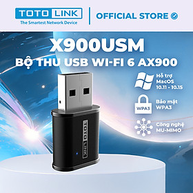 Mua Bộ thu USB Wi-Fi TOTOLINK X900USM - USB chuẩn Wi-Fi 6 AX Hàng Chính Hãng
