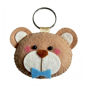 Móc Khóa Gấu Teddy LaTin Handmade LT738