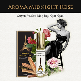 Aroma Midnight Rose – Tinh Dầu Nước Hoa Pháp Dạng Lăn 12ml