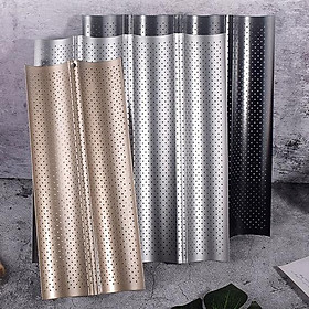 Mua Khay Nướng Bánh Mì Baguette 3 Rãnh Chống Dính - BAGUET2RANH