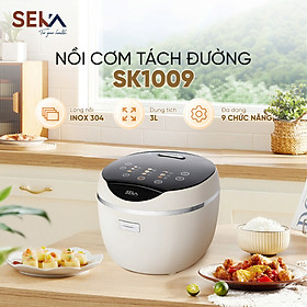 Mua Nội Cơm Điện Tách Đường SEKA SK1009 (Model 2024) - Dung Tích 1 8L  Lòng Nồi inox  Hàng Chính Hãng