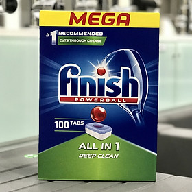 Viên rửa bát Finish All in one 100 viên