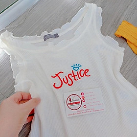 Áo Croptop Ba Lỗ Justice Siêu Yêu LH55