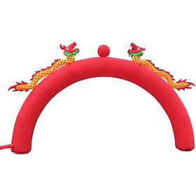 Mua Cổng chào hơi đôi rồng trầu bóng 6m( chưa có máy thổi khí)