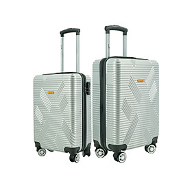 Bộ 2 vali nhựa kéo size 20inch + 24 inch i'mmaX X11