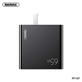 Mua Cốc sạc siêu nhanh Remax RP-U67 3 cổng sạc (2 cổng Type C 1 cổng USB) max 65W