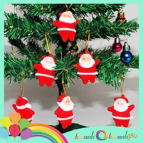 Mua Set 6 ông già Noel treo trang trí cây thông