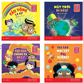 Sách Bộ 4 cuốn Khoa học dành cho tuổi chập chững
