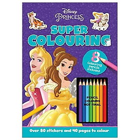 Hình ảnh Disney Princess - Mixed: Super Colouring (Colouring Time Xtra Disney)