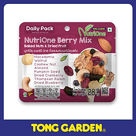 HỖN HỢP HẠT VÀ TRÁI CÂY SẤY TRÁI BERRY TONG GARDEN 28G