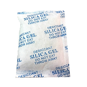 Gói hút ẩm silica gel 100 gram 10 túi bịch - Hàng chính hãng