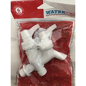 Mua Vòi hồ 2 đầu tay gạt nhựa Watertec Malaysia - WT001K