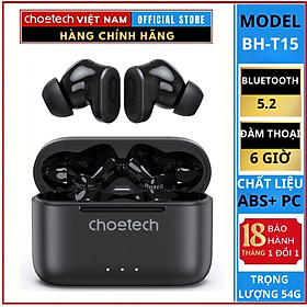 Mua Tai Nghe Bluetooth Chống Ồn Chủ Động Choetech BH-T15 True Wireless (ANC TWS  Bluetooth 5.2  No-delay & HD Stereo Gaming Earbuds)- (Hàng Chính Hãng)