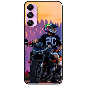 Ốp lưng cho Samsung A04 - A04s - A05 - A05s - Cậu Bé Mô Tô - Hàng Chính Hãng