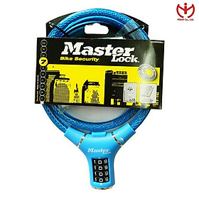 Khóa số dây cáp Master Lock 8229 dài 0.9m x 12mm