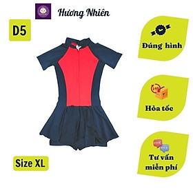 Đồ bơi cho bé gái kín đáo liền thân từ 29-44kg- dạng quần và váy chất vải polyester