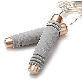 Dây nhảy thể dục lõi Thép D88 dài 2.8m, dây tập 2 lớp có thể điều chỉnh chiều dài cao cấp DD.