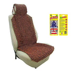 Đệm ghế hạt gỗ thông cẩm lai Ô tô giúp massage TD-HG911