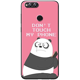 Ốp lưng dành cho Honor 7x mẫu Gấu trúc giận dữ