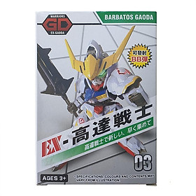 Đồ Chơi Lắp Ráp Gaoda Warriors SD BB GD Gundam Cho Trẻ trên 3 tuổi Vacimall