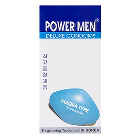 Bao cao su Powermen Viagra 12C