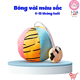 Đồ Chơi Bóng Vải Xúc Xắc Vui Nhộn Kích Thích Thị Giác Cho Trẻ Sơ Sinh Look, Look! Ball - Lalala Baby