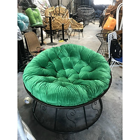 Mua Ghế mặt trăng Papasan mây thật cao cấp Juno Sofa size 1m kèm nệm