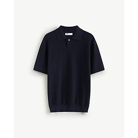 Áo polo len dệt kim tay ngắn nam. Fitted - ROUTINE 10S26KNI019