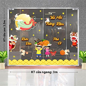 Mua DECAL TRANG TRÍ TRUNG THU 2023  COMBO SỐ 21