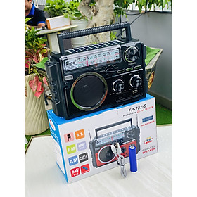 Mua Radio đài FP 722S sử dụng pin năng lượng mặt trời Trải nghiệm âm thanh sống động với công suất 10W quà tặng ông bà cha mẹ ý nghĩa hàng nhập khẩu