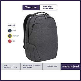 Balo Targus TSB952GL-70 Groove X2 Compact kích thước MacBook 15” &amp; Laptops 15”