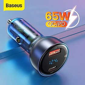Mua Tẩu sạc nhanh công suất cao 65W Baseus Particular Digital Display QC+PPS Dual - hàng chính hãng