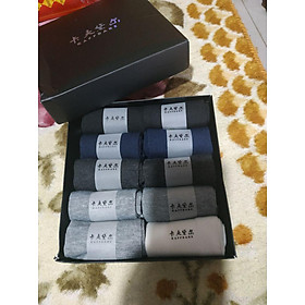Combo set 10 đôi tất nam cổ ngắn công nghệ khử mùi chống hôi chân