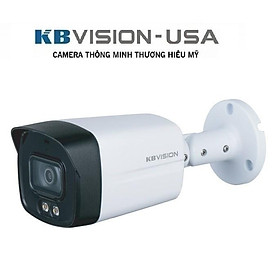 Mua Camera Full Color có màu ban đêm 4 in 1 (CVI  TVI  AHD  Analog) 5.0MP KBVISION KX-CF5203L (Hàng chính hãng)