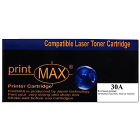 Hộp mực in Laser Đen PrintMAX dành cho máy HP 30A– Hàng Chính Hãng