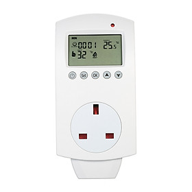 Bộ Điều Khiển Nhiệt Độ Không Dây Có Màn Hình LCD