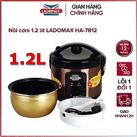 Mua Nồi cơm điện nắp gài 1.2 lít Ladomax HA-7812 - Hàng chính hãng