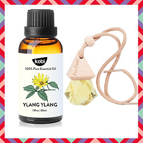 Tinh Dầu Ngọc Lan Tây Kobi (30ml) Treo Xe Hơi, Treo Phòng, Tủ Quần Áo - Tinh Dầu Thiên Nhiên Nguyên Chất, Giúp Giảm Stress, Xua Đuổi Côn Trùng Và Khử Mùi Hiệu Quả, Thích Hợp Dùng Với Đèn Xông Và Máy Khuếch Tán - Tặng Kèm Vỏ Lọ Treo Sang Trọng, Tiện Dụng