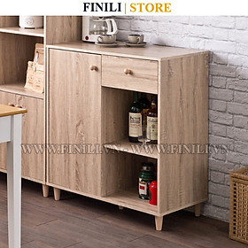 Mua Tủ nhà bếp đựng gia vị FINILI kết hợp màu gỗ hiện đại FNL2008