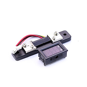 Module Đo Dòng Đo Áp 0-100V/50A Có Trở Shunt Đi Kèm