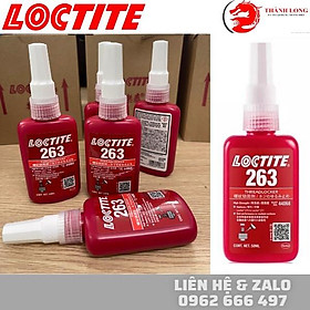 Mua Keo loctite khoá ren 263 - 50ml và 250ml
