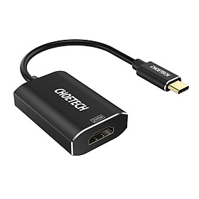 Đầu chuyển adapter USB 3.1 Type-C ra HDMI chuẩn 4K@60HZ hiệu CHOETECH hUB-H06 cho điện thoại Macbook Laptop  - Hàng chính hãng