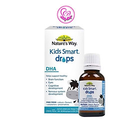 DHA Nature’s Way chai 20ml nhập khẩu Úc hỗ trợ bé phát triển não bộ và sáng mắt