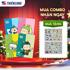 Combo 10 Tập học sinh 96 trang 4 ô ly vuông 2mm 100gsm NB-124 Thiên Long - Mẫu ngẫu nhiên