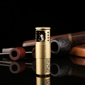 Mua Hộp Quẹt Bật Lửa Xăng Đá BNC001-1 Bằng Đồng Khắc Hoa Văn Họa Tiết Độc Đáo  Cao Cấp