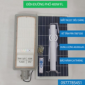 Đèn Đường Năng Lượng Mặt Trời 400w Chuyên Lắp Công Trình. Đèn Bàn Chải Thấu Kính Năng Lượng Mặt Trời