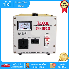 Mua Ổn áp lioa 500va - 500w Model SH - 500 II đời mới nhất dây đồng 100%