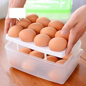 HỘP ĐỰNG TRỨNG 2 TẦNG 24 quả bảo quản trứng tốt nhất